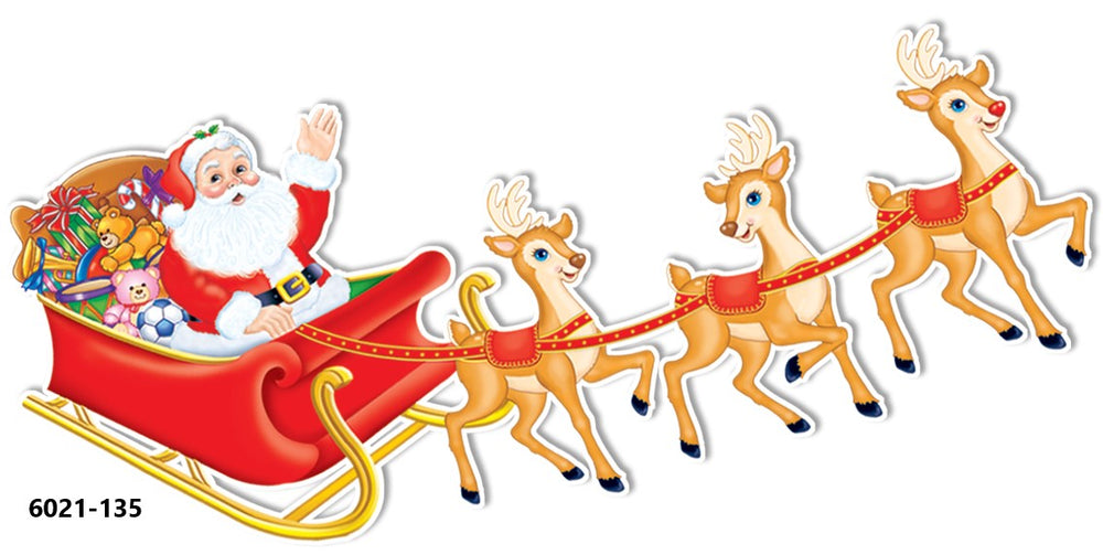 Adorno Navidad Móvil Trineo 100cm granmark® 6021-135 [Pieza] 751214221490