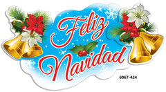 Adorno Navidad Móvil Feliz Navidad 82cm granmark® 6067-424 [Pieza] 751214541529