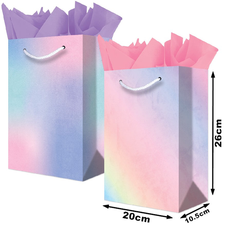 Bolsa p/RegaloTodaOcasión Gradientes y Nubes Media 20×26+10½ granmark® 846-6261/6 Pieza 751214668745