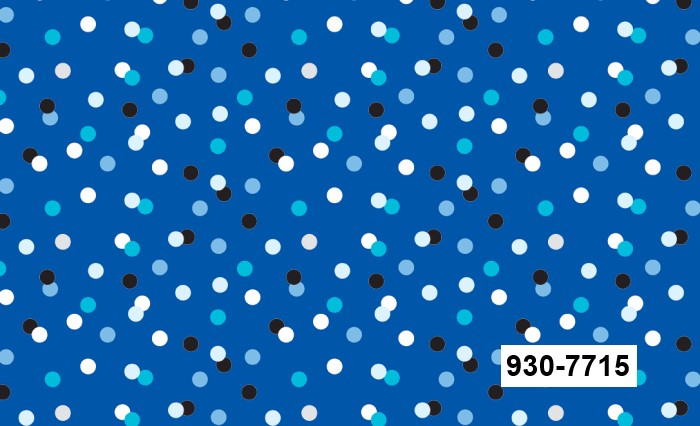 Papel p/Regalo Festejos Dots Azules 70×51.3cm granmark® 930-7715 Hoja 751214174338 01