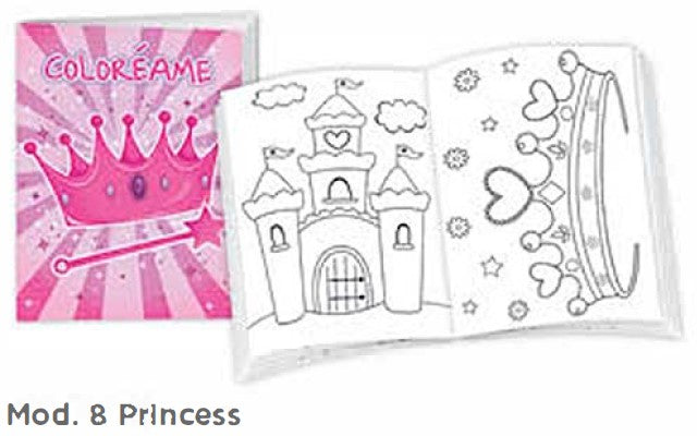 Cuaderno p/Colorear Princess c/16 Paginas Carta granmark® 776-8 Pieza 751214705228 01