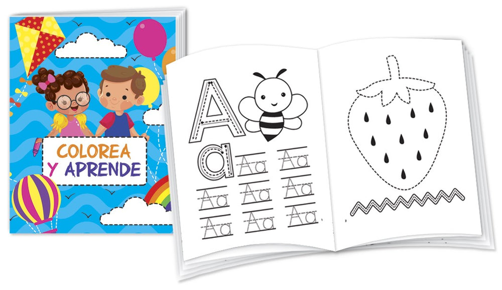 Cuaderno p/Colorear Grafo Motricidad c/16 Paginas Carta granmark® 776-84 Pieza 751214913982 01