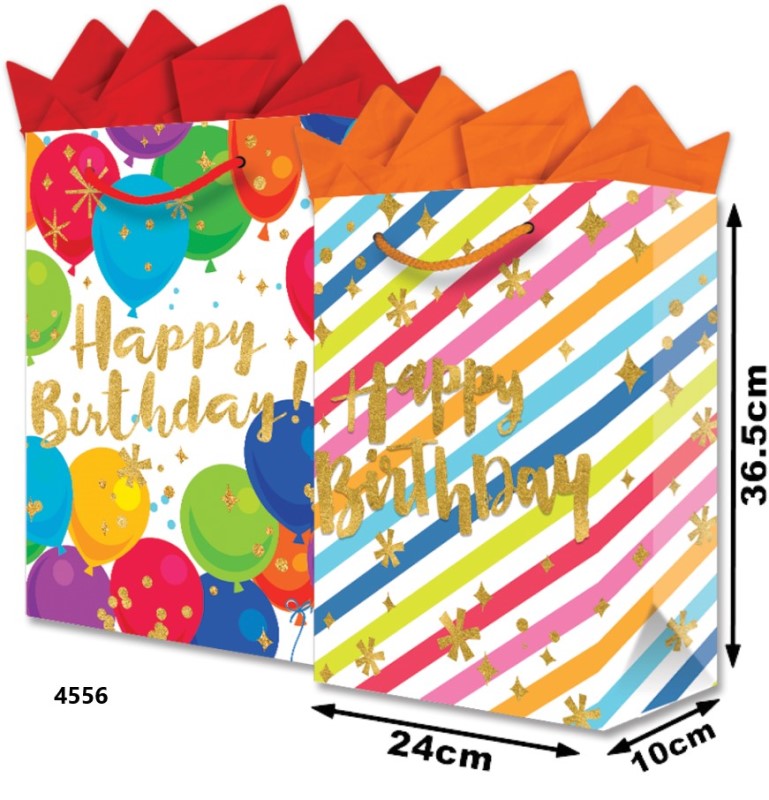 Bolsa p/RegaloTodaOcasión Eileen Globos Grand 24×36½+10 granmark® 845-4556/6 Pieza 751214611109 01