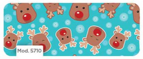 Papel p/Regalo Navidad Renos 70×51.3cm granmark® 930-5710 Hoja 751214154217 01