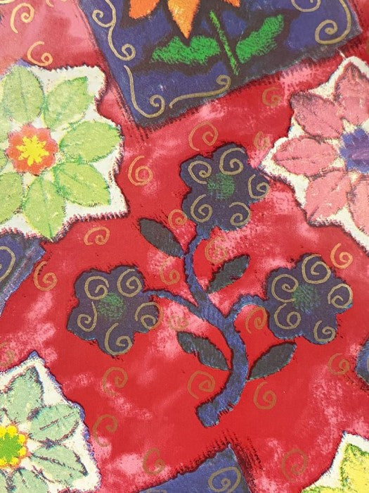 Papel p/Regalo Paquete Flores 2 c/25 70×49.5cm Colors® Paquete 01
