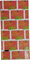 Papel p/Regalo Navidad Año 2000 Retro/Broma 70×51.3cm granmark® 930-2000 Hoja 01