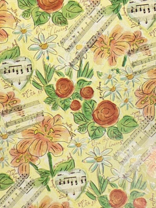Papel p/Regalo Paquete Flores 3 c/25 70×49.5cm Colors® Paquete 01