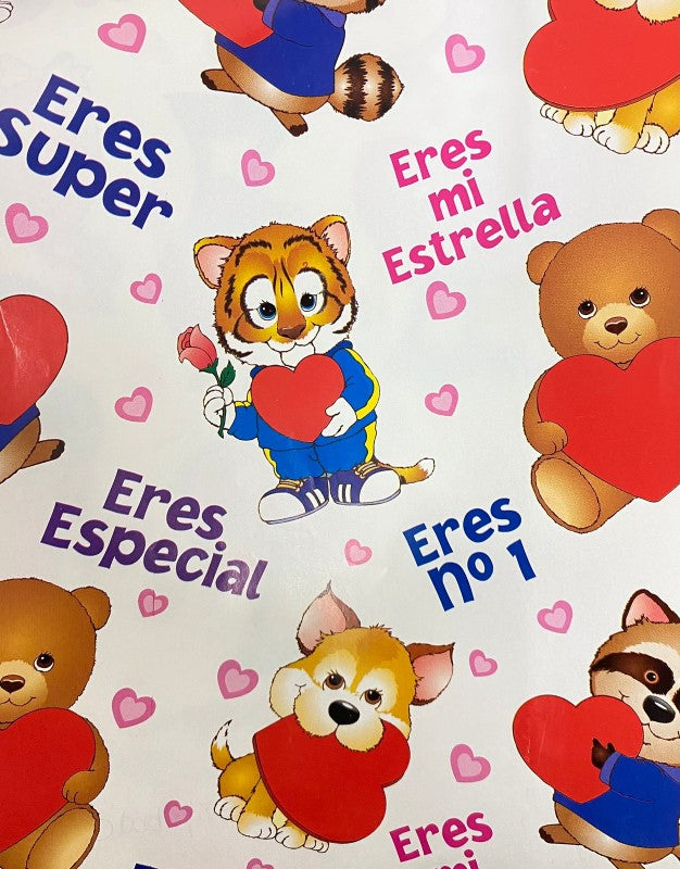 Papel Regalo San Valentin Eres mi estrella c/25 50×70cm granmark® 1104 [Paquete]