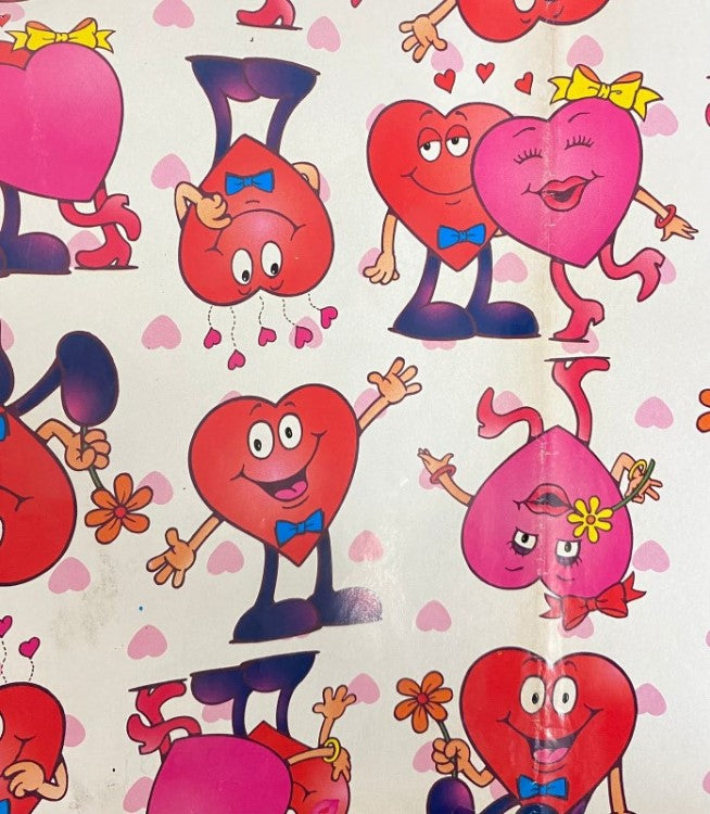 Papel Regalo San Valentin Corazon y corazona c/25 50×70cm granmark® 1243 [Paquete]