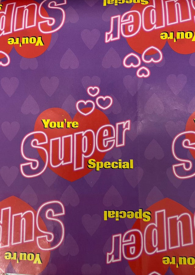 Papel Regalo San Valentin Youre super spacial morad c/25 50×70cm granmark® 1121 [Paquete]