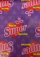 Papel Regalo San Valentin Youre super spacial morad c/25 50×70cm granmark® 1121 [Paquete]