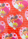 Papel Regalo San Valentin Novios c/25 50×70cm granmark® 645 Paquete