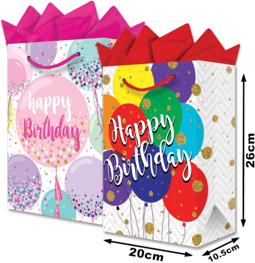 Bolsa p/RegaloTodaOcasión Globos Gigantes Media 20×26+10½ granmark® 846-4823/6 Pieza 751214618863 01