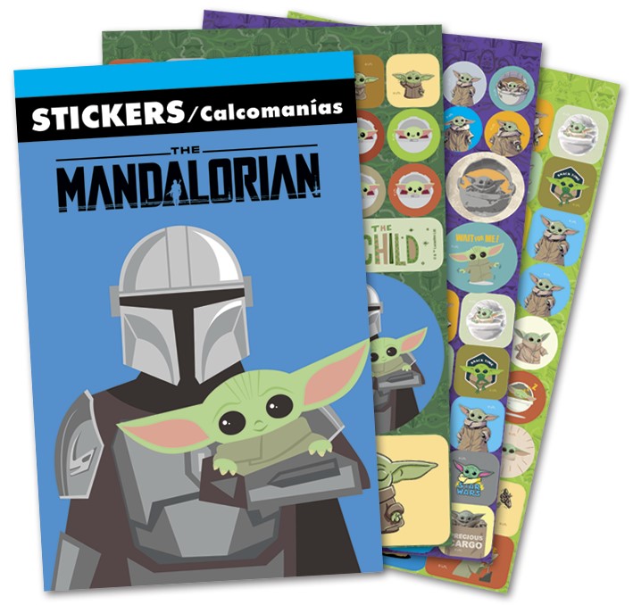 Calcomanía Block Mandalorian c/250 en 6 hojas 15×23.1cm granmark® 152-817 Pieza 751214900715 01
