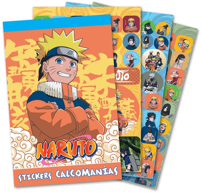 Calcomanía Block Naruto c/250 en 6 hojas 15×23.1cm granmark® 152-867 Pieza 751214921635 01