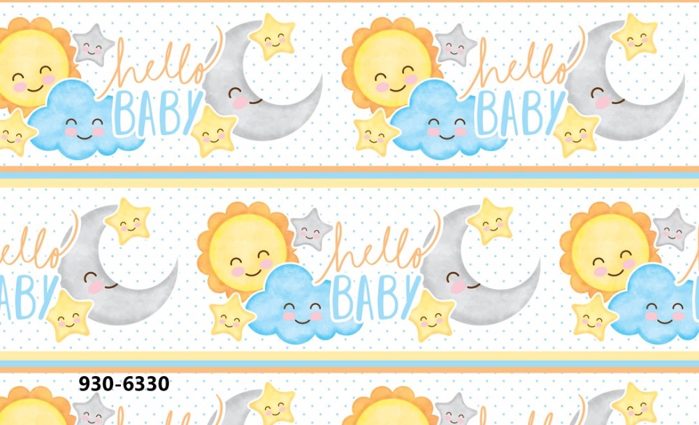 Papel p/Regalo Festejos Nubecitas Niño 70×51.3cm granmark® 930-6330 Hoja 751214160393 01