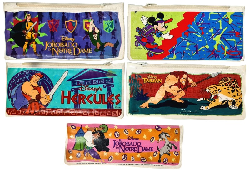 Lapicera Estuche Vinily Disney® Varios c/zipper Plano 22×10cm granmark® 303-27 Pieza 751214013026