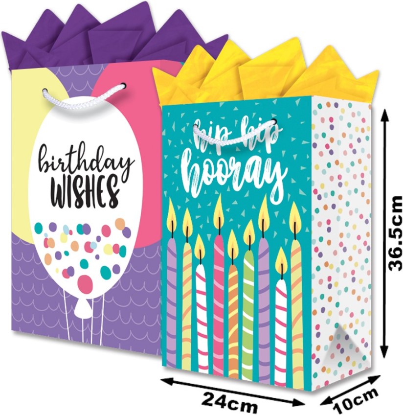 Bolsa p/RegaloTodaOcasión Globos Wishes Grand 24×36½+10 granmark® 845-5763/6 Pieza 751214650375 01