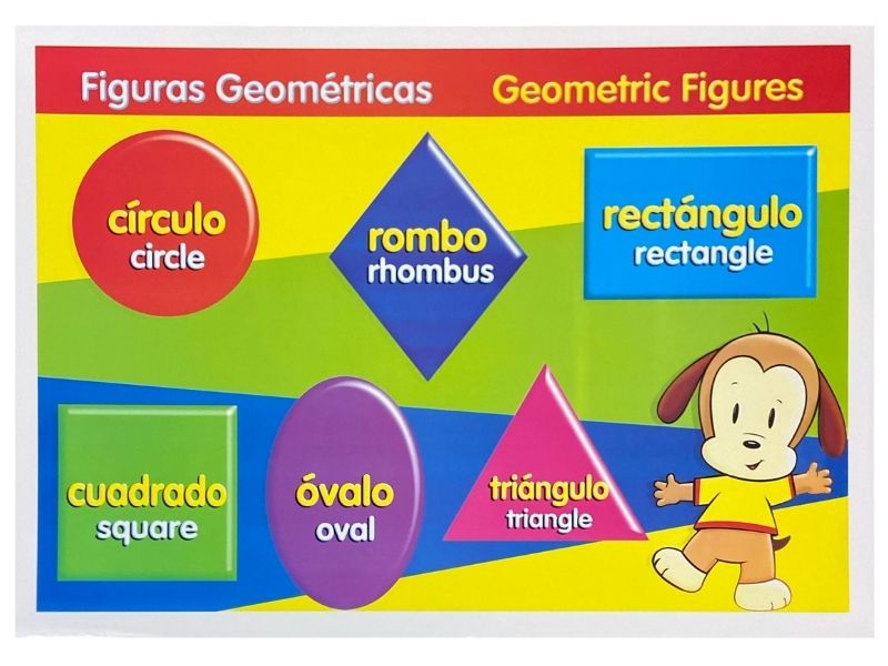 Póster Didáctico Mini Figuras Geométricas 25×35cm granmark® 1361-4 Pieza 751214283726 02