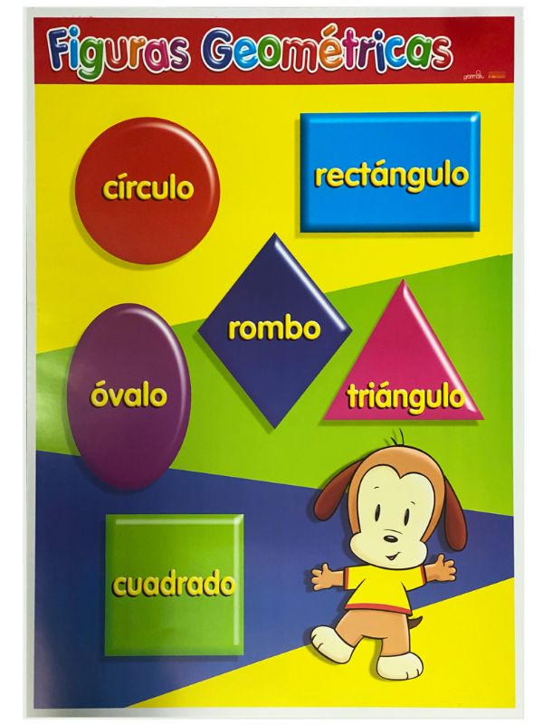 Póster Didáctico Formas Geométricas 50×70cm granmark® 1310-1 Pieza 751214209474 01
