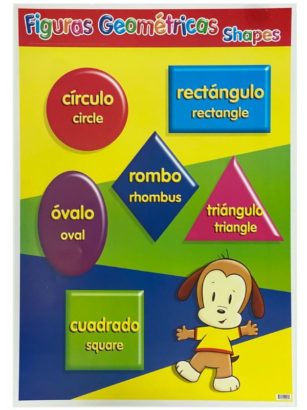 Póster Didáctico Formas Geométricas 50×70cm granmark® 1310-1 Pieza 751214209474 21