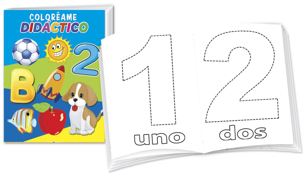 Cuaderno p/Colorear Didáctico c/16 Paginas Carta granmark® 776-78 Pieza 751214797469 01