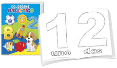 Cuaderno p/Colorear Didáctico c/16 Paginas Carta granmark® 776-78 Pieza 751214797469 01
