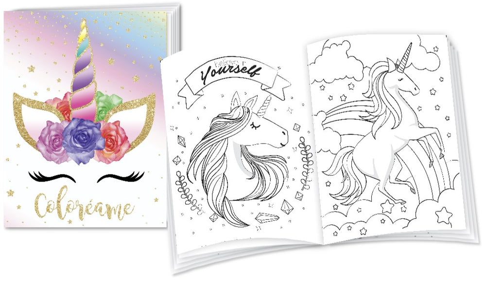 Cuaderno p/Colorear Unicornio Magico c/16 Paginas Carta granmark® 776-67 Pieza 751214760388 01