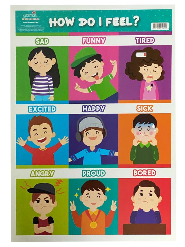 Póster Didáctico Mini Emociones 25×35cm granmark® 1361-161 Pieza 751214914033 02