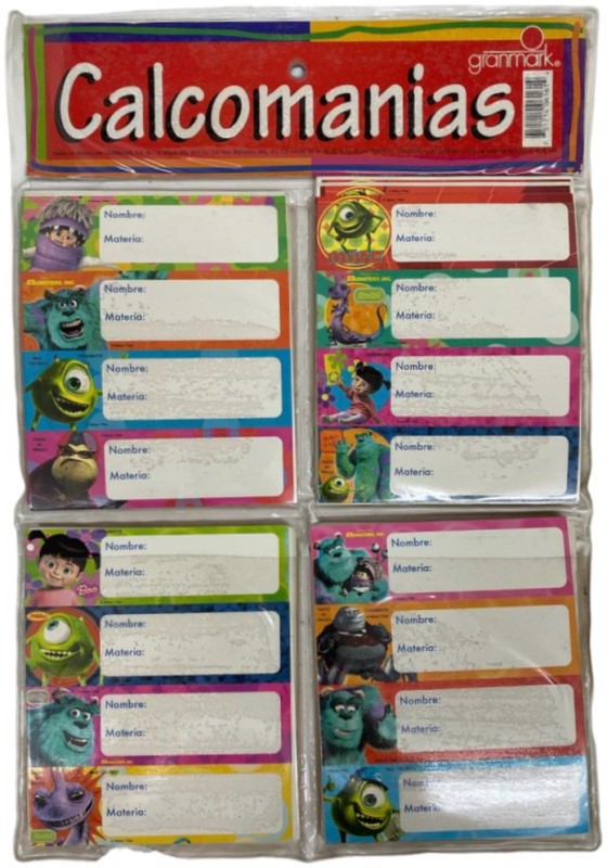 Calcomanía Escolar Modelos Varios EXH/100 c/400 3×11cm granmark® 145* [Pieza] 751214202642 4