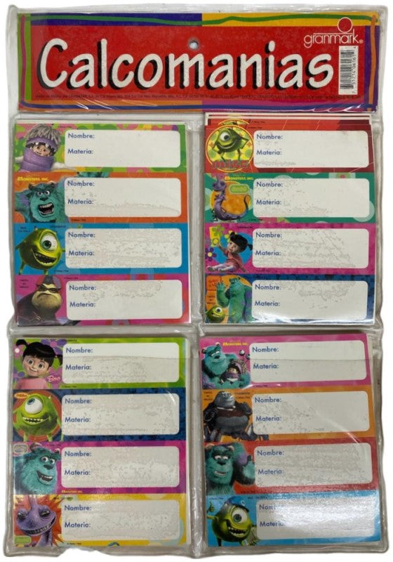 Calcomanía Escolar Modelos Varios EXH/100 c/400 3×11cm granmark® 145* [Pieza] 751214202642 5