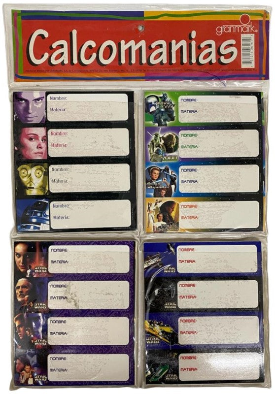 Calcomanía Escolar Modelos Varios EXH/100 c/400 3×11cm granmark® 145* [Pieza] 751214202642 6