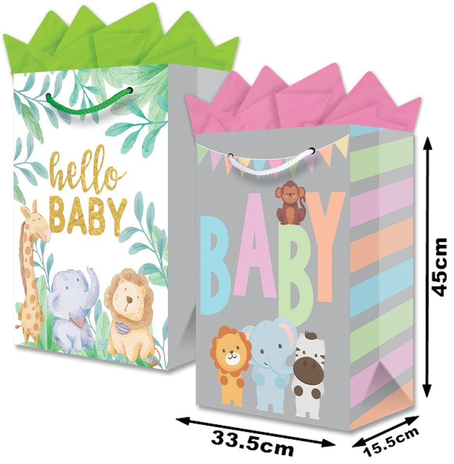 Bolsa p/RegaloTodaOcasión Animalitos Jumbo 33½×45+15½ granmark® 844-5998/6 Pieza 751214659248 01