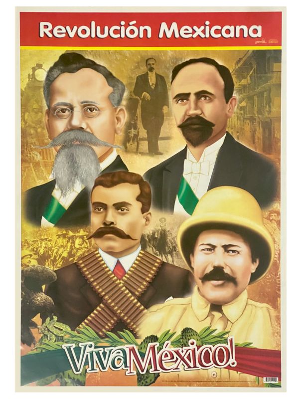 Póster Didáctico Revolución Mexicana 50×70cm granmark® 1345-67 Pieza 751214511409 01