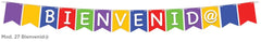 Adorno Toda Ocasión Banderin Bienvenidos Movil c/14 19×14cm 3.5m Colga granmark® 6086/27 [Pieza] 751214797834
