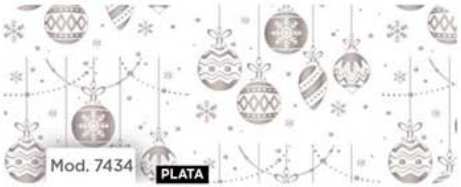 Papel p/Regalo Navidad Esferas Plata 70×51.3cm granmark® 930-7434 Hoja 751214171405 01