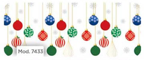 Papel p/Regalo Navidad Esferas Colores 70×51.3cm granmark® 930-7433 Hoja 751214171399 01