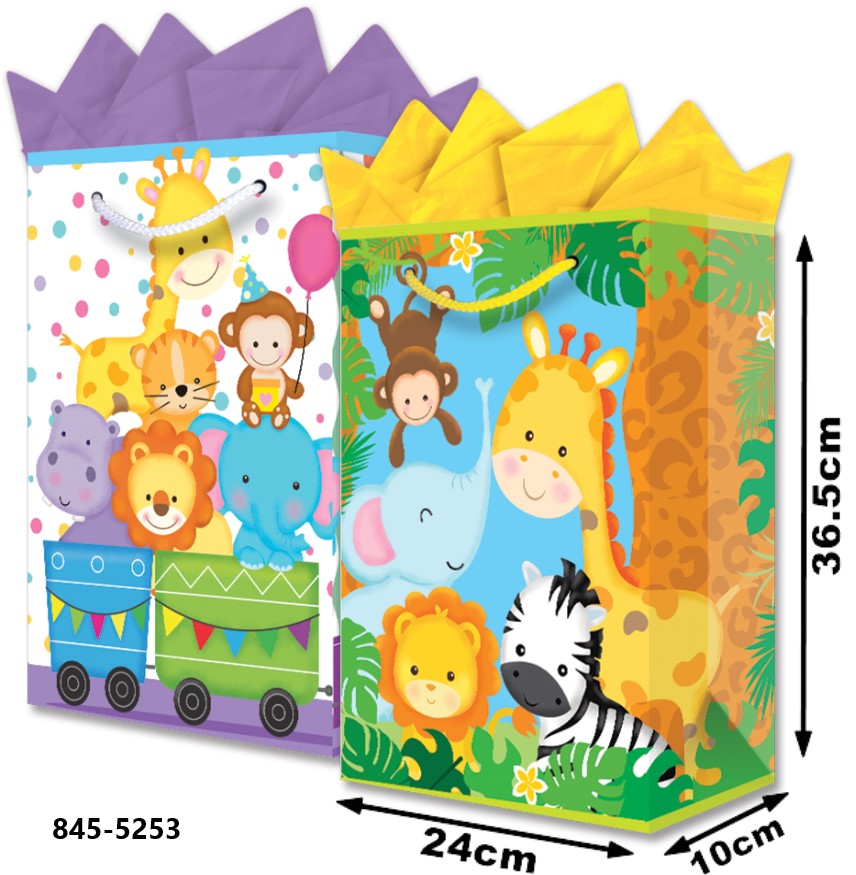 Bolsa p/RegaloTodaOcasión Bebe Trenecito Grand 24×36½+10 granmark® 845-5253/6 Pieza 751214632272 01