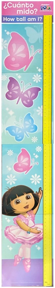 Póster Didáctico Regla Cuanto Mido? Dora La Expl 35×195cm granmark® 1308-9 Pieza 751214510815 01
