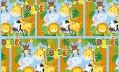Papel p/Regalo Festejos Bebe Safari 70×51.3cm granmark® 930-6517 Hoja 751214162243 01