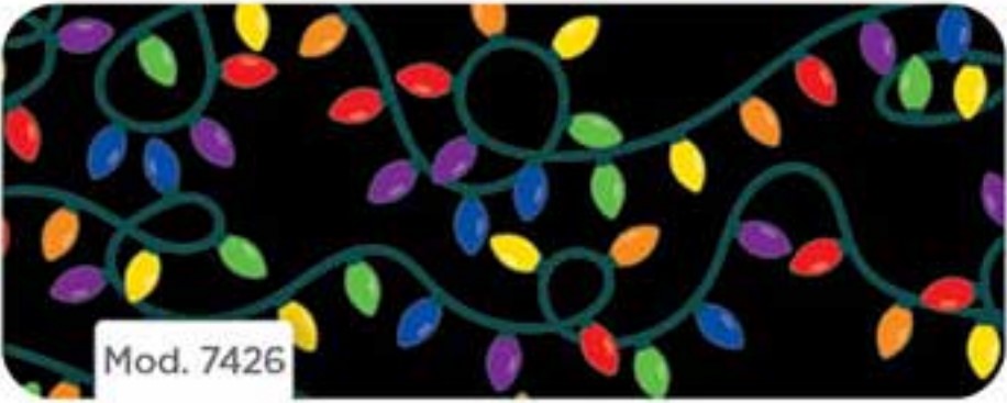 Papel p/Regalo Navidad Foquitos Colores 70×51.3cm granmark® 930-7426 Hoja 751214171320 01