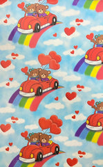 Papel Regalo San Valentin Ositos arco iris c/25 50×70cm granmark® 1459 [Paquete]