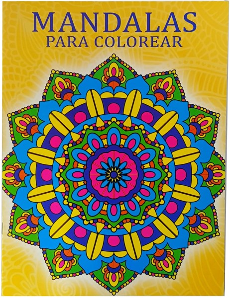Cuaderno p/Colorear Mandalas Amarillo c/16 Paginas Carta granmark® 776-61 Pieza 751214749185 02