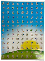 Calcomanía Letras Varios personajes c/12 Oficio granmark® 147 [Pieza]