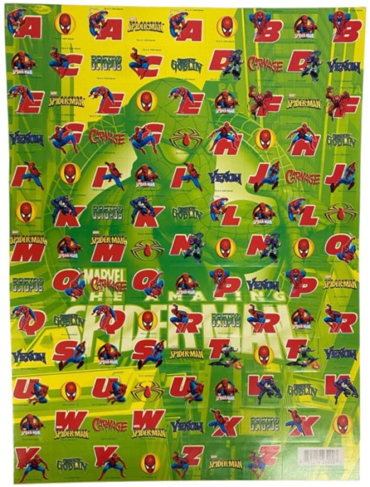 Calcomanía Letras Varios personajes c/12 Oficio granmark® 147 [Pieza] 5