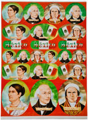 Calcomanía Planilla Viva México Modelos Varios 30×35cm granmark® 147-11 [Hoja] 751214232076