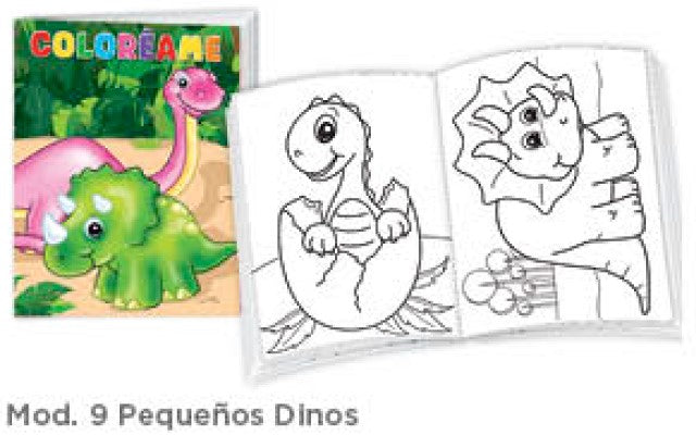 Cuaderno p/Colorear Pequeños Dinos c/16 Paginas Carta granmark® 776-9 Pieza 751214705303 01