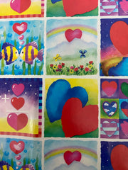 Papel Regalo San Valentin Corazones y pescados c/25 50×70cm granmark® 930 [Paquete]