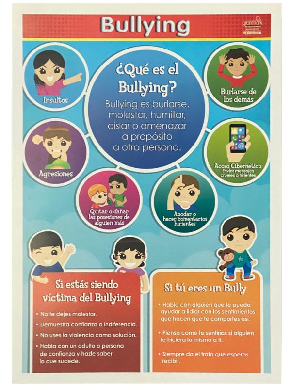 Póster Didáctico Mini Bullying 25×35cm granmark® 1361-136 Pieza 751214722041 01