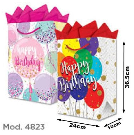 Bolsa p/RegaloTodaOcasión Globos Gigamtes Grand 24×36½+10 granmark® 845-4823/6 Pieza 751214618849 01